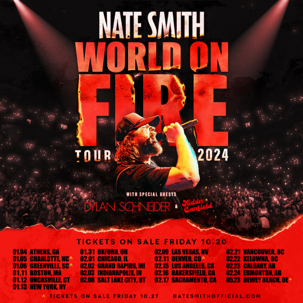 Nate Smith Tour Poster 